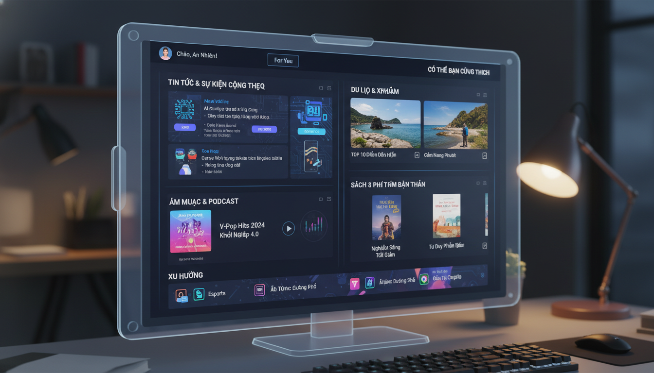 Website cá nhân hóa: Nội dung thay đổi theo sở thích người dùng - Xu hướng thiết kế web 2026: Cá nhân hóa trải nghiệm người dùng đỉnh cao