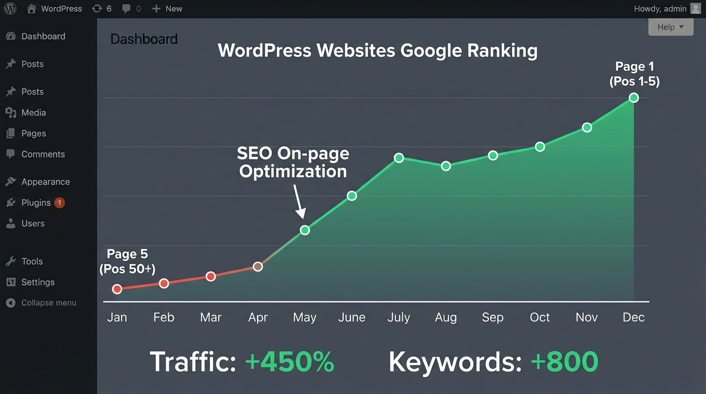 Phân tích dữ liệu ranking google để điều chỉnh chiến lược seo wordpress 2026 - SEO WordPress 2026: Bí quyết thống trị ranking google cực đỉnh