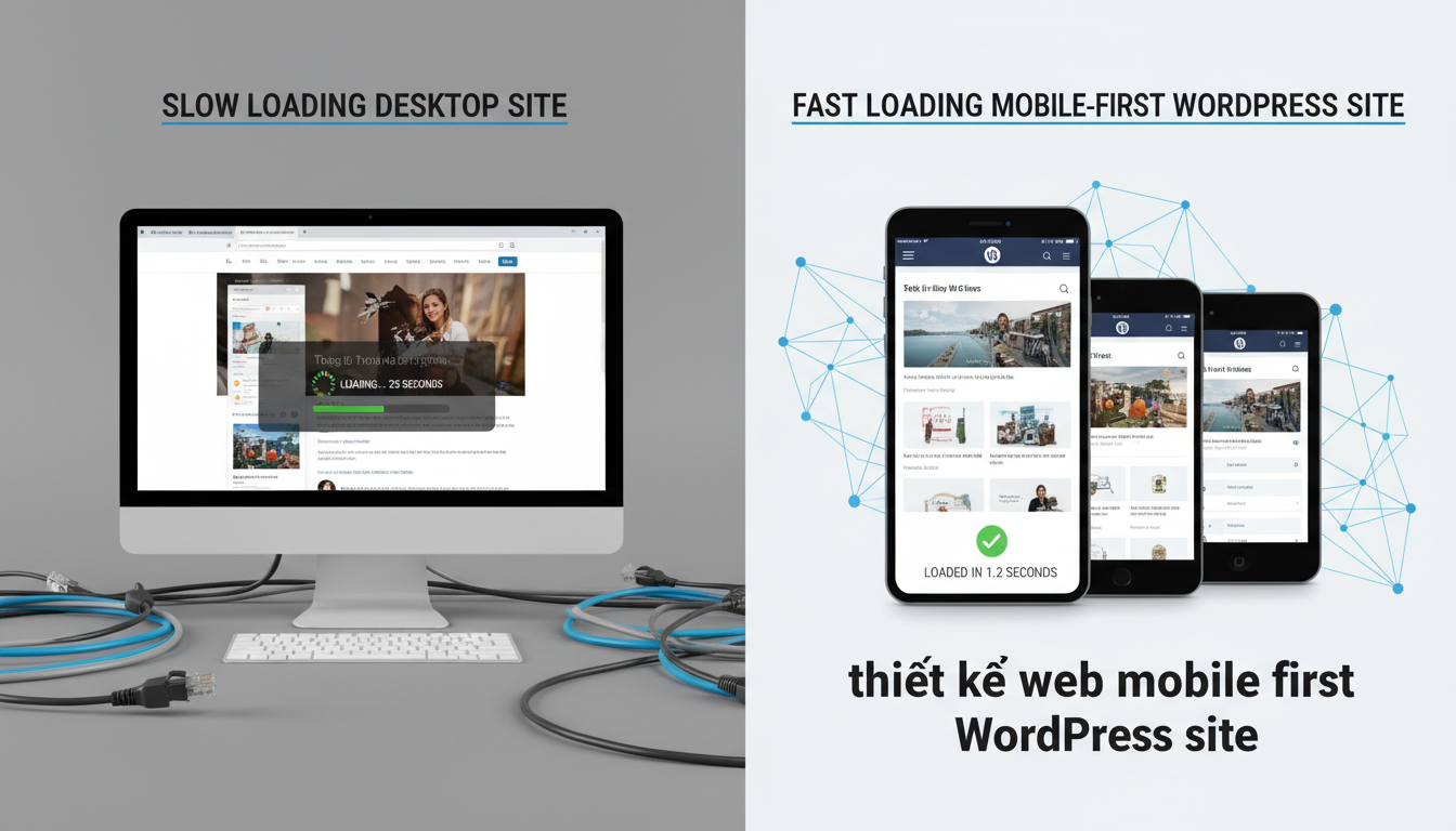 Tốc độ tải trang là yếu tố quan trọng hàng đầu trong thiết kế web mobile first - thiết kế web mobile first: Chiến lược đột phá tăng doanh số